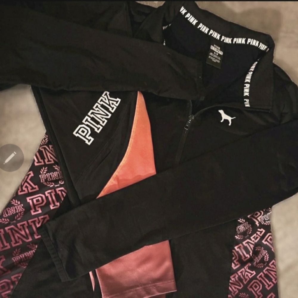 VS PINK logo set!
